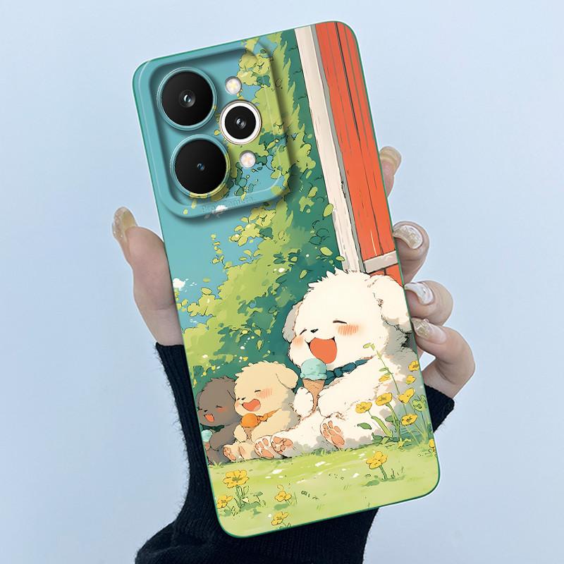 Fundas For Realme 15 Pro 5G Fashion Simplicity Flower Phone Case Shockproof Protection Soft Cover For Realme 15 15Pro 5G Coques