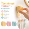 Dustproof Toothbrush Rack Bear Shape Toothbrush Storage Box Toothbrush Holder  Home Storage