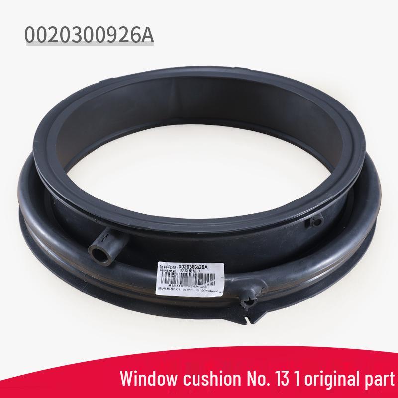 Drum Washing Machine Door Seal Gasket & Window Pad Replacement Set