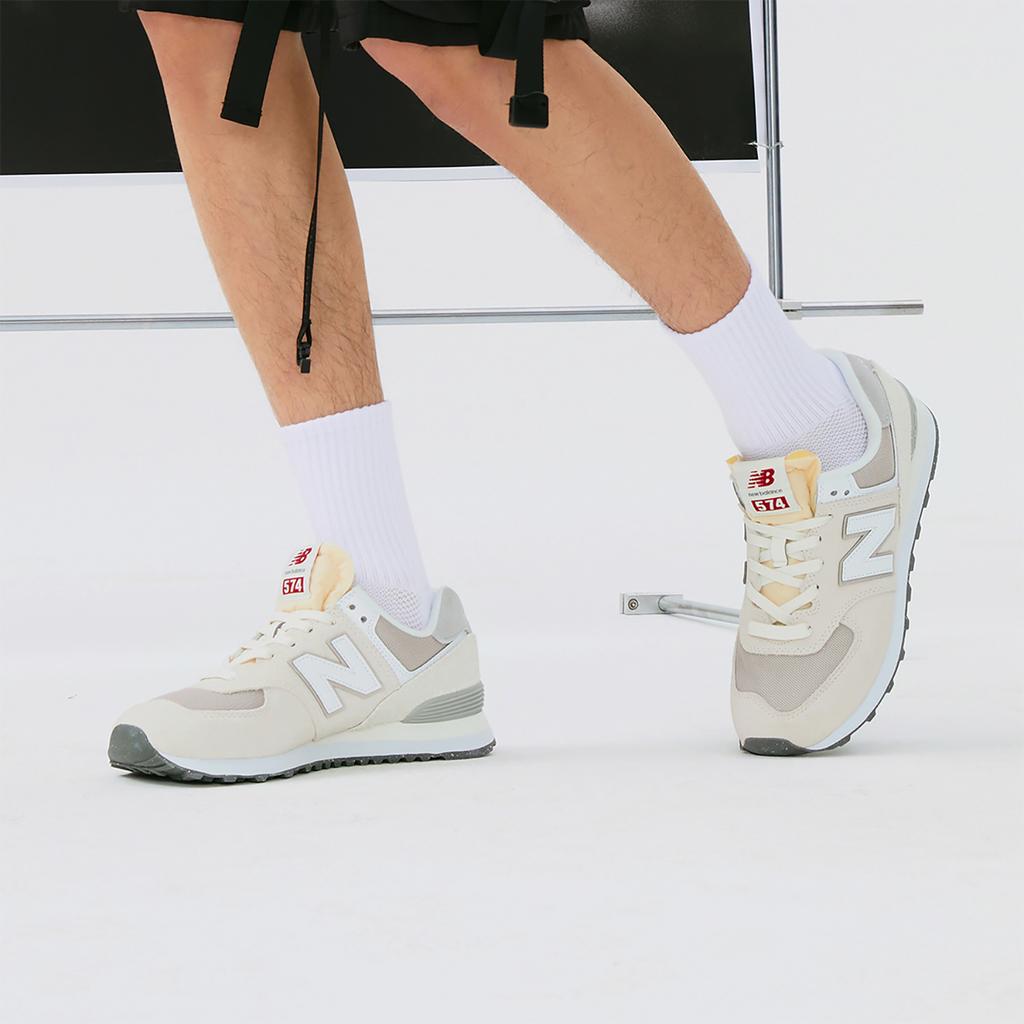 New Balance 574 Meersalz Unisex Sneaker Cremeweiß U574RCD