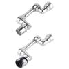 Rotary Faucet Extender ABS Faucet Mechanical Arm Aerator Sink Extension Water Filter