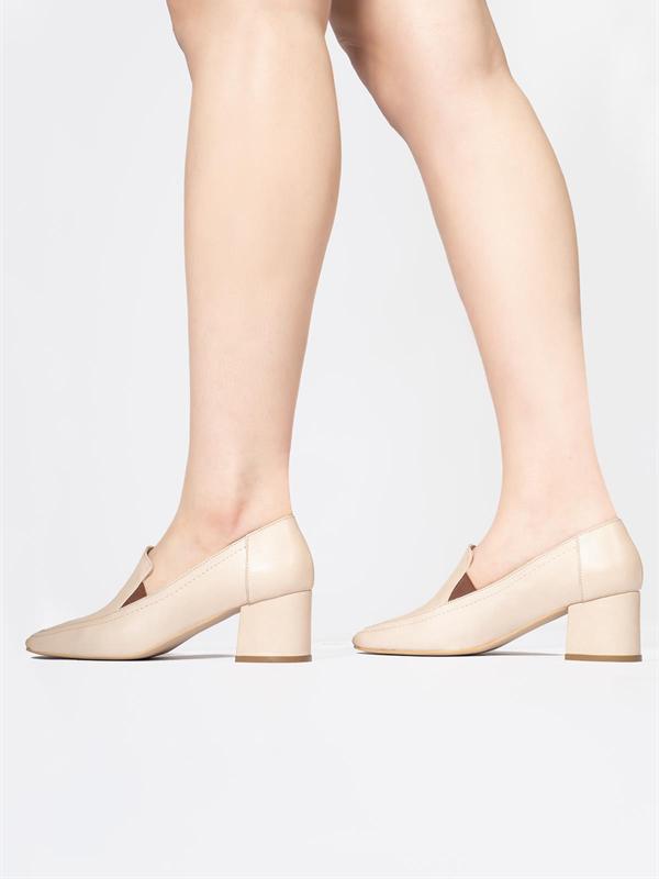 Callizio, zapatos informales de tacón cuadrado de piel auténtica para mujer,  zapatos de tacón para mujer, calzado hecho a mano, talla pequeña 2021 7  comprar a buen precio — entrega gratuita, reseñas