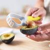 1PCS Multifunction 5-in-1 Avocado Slicer Plastic Fruit Core Remover Vegetable Masher Fruit Tool Kitchen Accessories