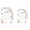 Acrylic Magnet Fridge Board Message Writing Sticker Reusable Dry Erase Planner Board Refrigerator Calendar Exquisite Home Decor