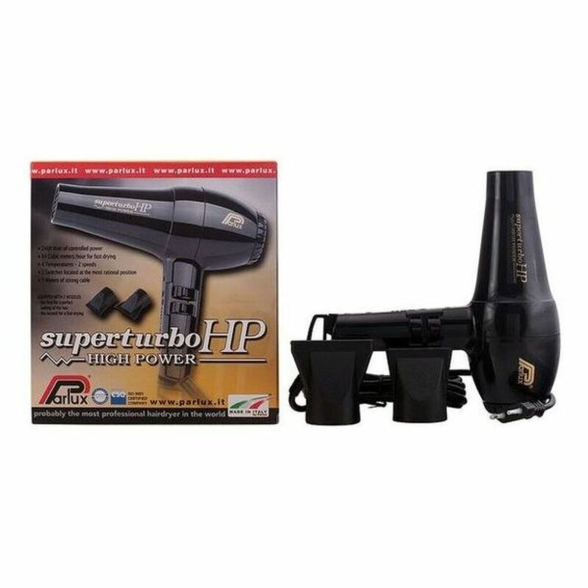 

Фен Parlux Superturbo Hp Черный