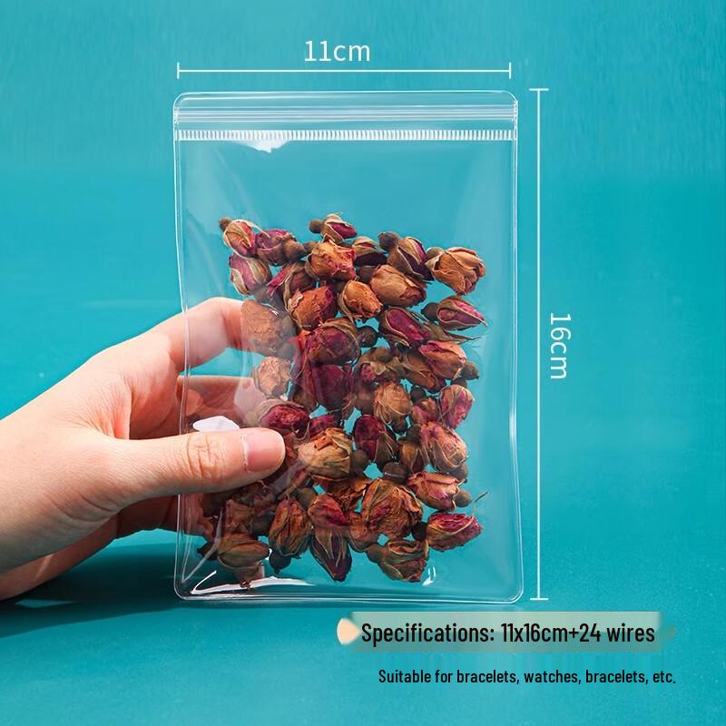 

Sanbilae Anti-Oxidation PVC Self-Seal Jewelry Storage Bags