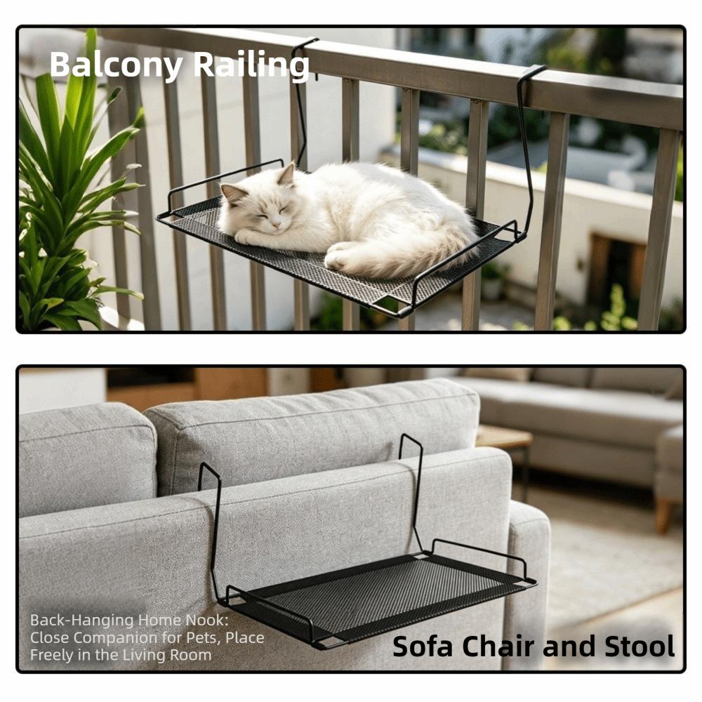 Stable Cat Window Hammock Folding Cat Sunbathing Bed Pet Nest Pet Window Perch  Window Perch