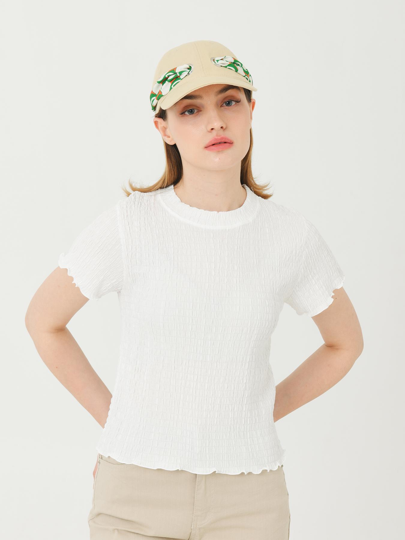 Do You Know Mc Crinkle White T-Shirt White/Free
