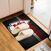 Kansas Chiefs Logo Rug Game Carpet, Floor Mat for Bedroom Living Room Entryway Rug, Home Decor Idea Gift for Christmas birthday