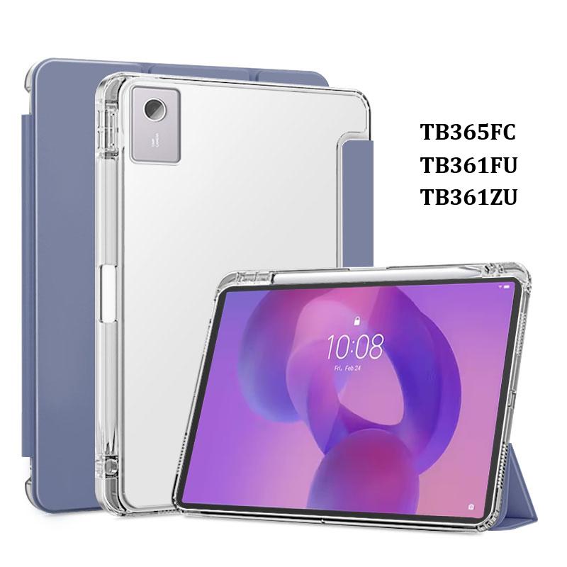 For Idea Tab Plus 12.1 Case with Pen Holder Leather Soft Back Stand Cover For Xiaoxin Pad 12.1 Inch Case Tb365fc Tb361fu