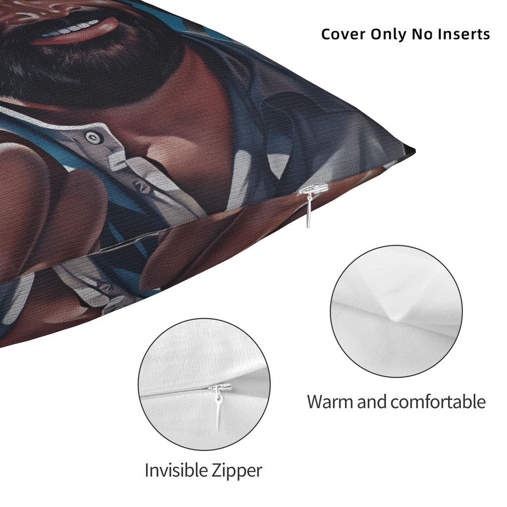 Bud Spencer Italian Actor Pillow Case Design Pillow Cover Vintage Cushion Cover For Chair Sofa Home Decor