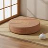 Japanese Tatami Cushion Removable Washable Cover Round Meditation Breathable Linen Textile