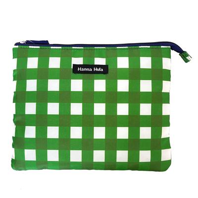 Hannah Hula Deodorierendes Gingham Antibakterielles Beutelchen, Grün,
