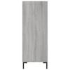 Bookshelf Grey Sonoma 69.5 x 32.5 x 90 cm Engineered Wood