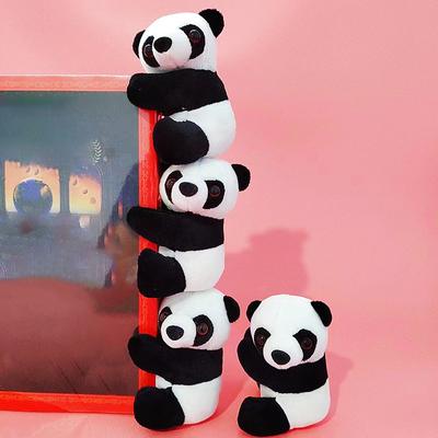 Kawaii Panda Plüsch Puppe Spielzeug Weiche Tier Panda Clip Umarmt Vorhang Clip Puppe Spielzeug
