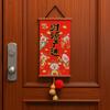 Chinese Style Chinese New Year Decoration Cartoon New Year Door Couplet Blessing Pendant  Wall