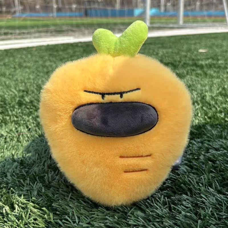 Fruit & Vegetable Plush Toy Set: Watermelon, Pineapple, Banana, Peach, Strawberry, Mango Cloth Dolls