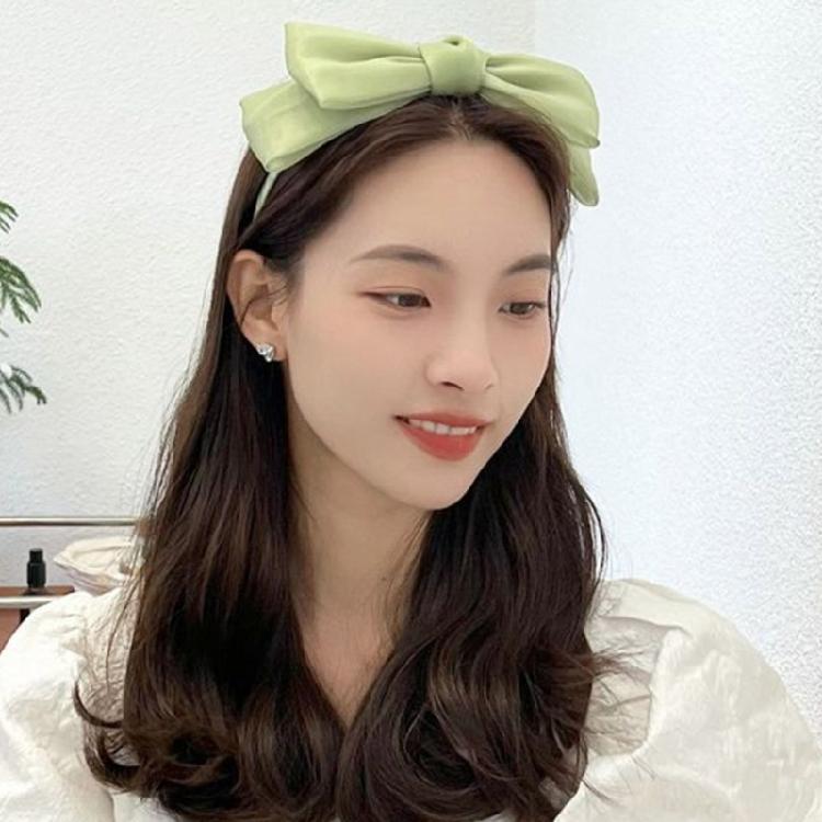 Tulle Bows Hairband Fascinator Hairhoop Formal Hair Styling Accessory for Women