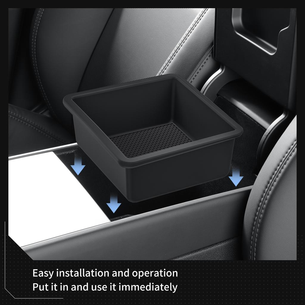 for Tesla Model Y Juniper/Launch 2025 Center Console Armrest Storage Box Model 3 Highland 2024-2025 Car Storage Organizer Case
