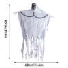 1pcs Lofytain Halloween Hanging Ghost Skull Skeleton Gauze Scary Props for Haunted House Outdoor Yard Garden Horror Decoration