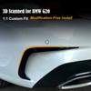 Bil Bakre Bumper Luftutblås Skydd Trim Splitter Vinge Spoiler För BMW 3-serie G20 Sport Edition 318I 320I 330I -