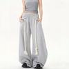 Spring and Autumn Women's Clothing Trendy Brand Hot-selling Casual Pants High Street Loose Sweatpants Wide-leg Trousers