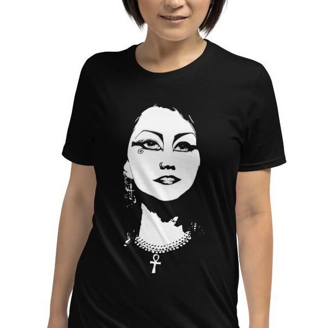 Death Gothic Goth Girl Onk Short-Sleeve Unisex T-Shirt