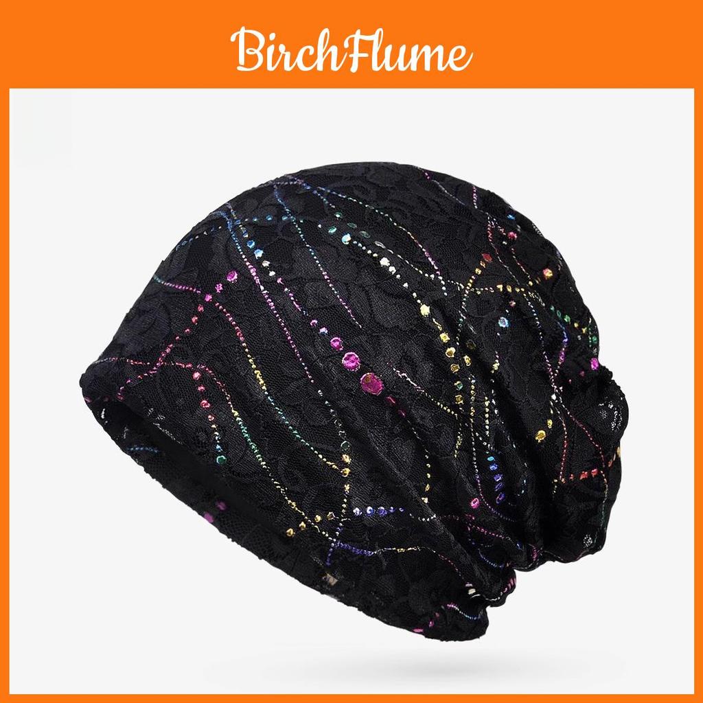 Lace Beanie Hat For Women With Sun Protection And Breathable Design For Spring Summer Casual Wear
