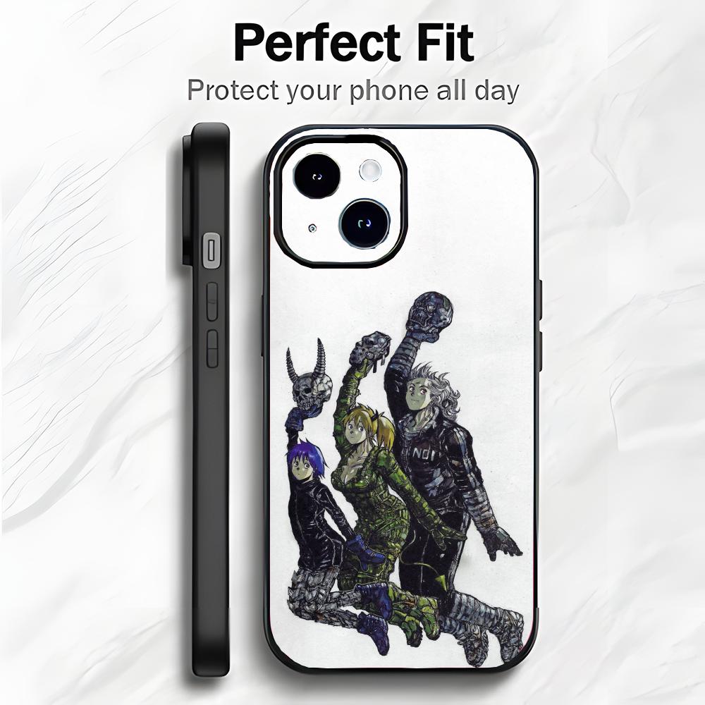 Dark Unique Anime D-Dorohedoro Phone Case Phone Case Soft Packaging Lightweight For iPhone17 16 15 14 13ProMax