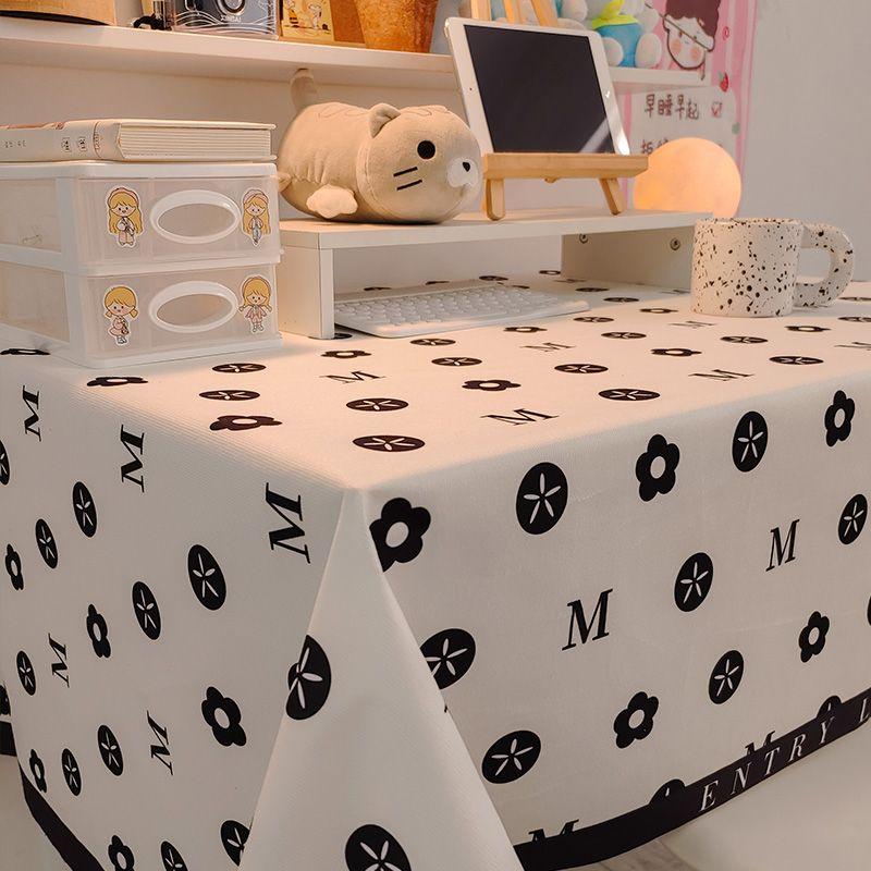 Tablecloth Pastoral Desk High-end Dining Table Cloth Coffee Table Table Mat Ins Style Rectangular