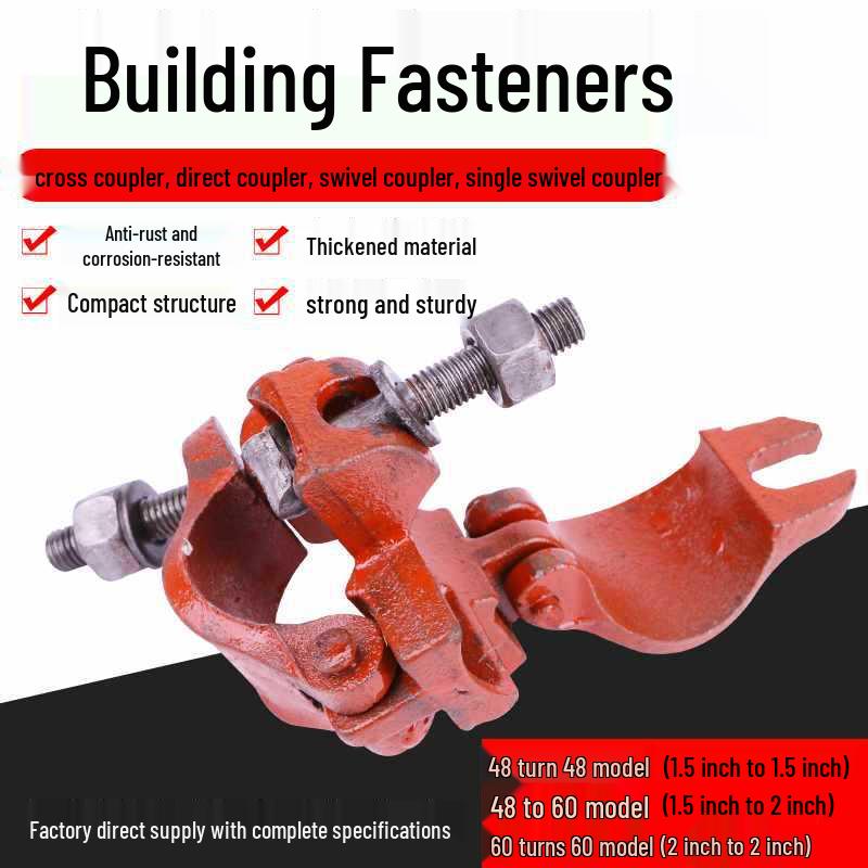 Swivel Steel Pipe Clamp Fastener for Scaffolding