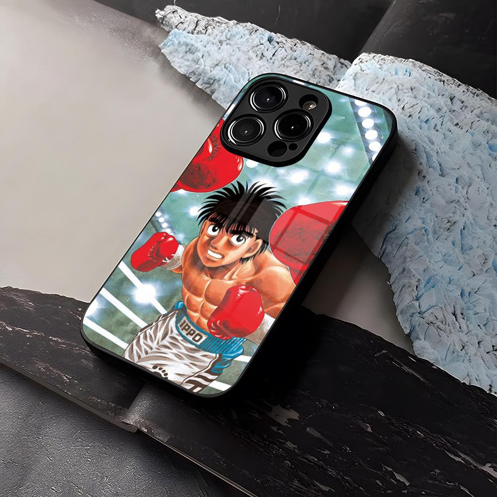 

Hajime No Ippo Makanouchi Phone Case For iPhone 15 13 14 12 11 Pro XS Max Plus Mini X XR 8 7 6s SE2020 Tempered Glass Coque iPhone SE2020