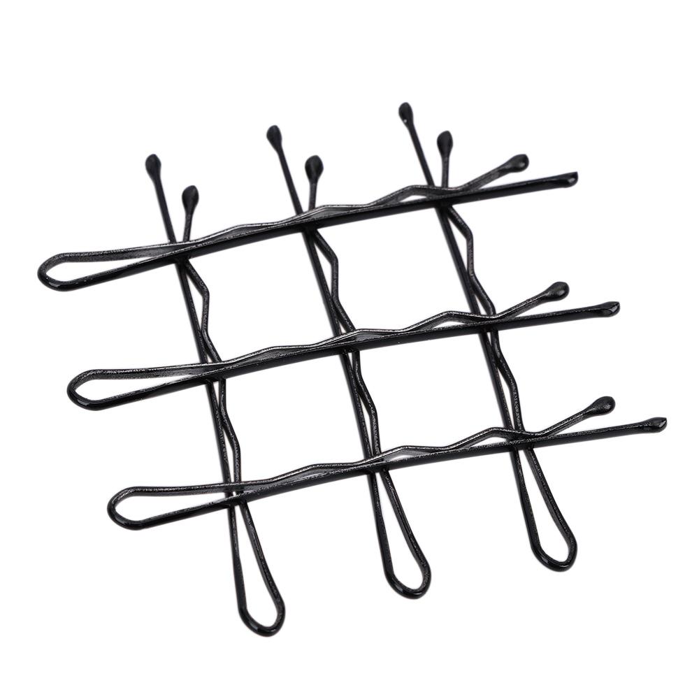 Wave Practical Simple Design Hair Barrette Invisible Hair Clips Black Hair Pins Hair Styling