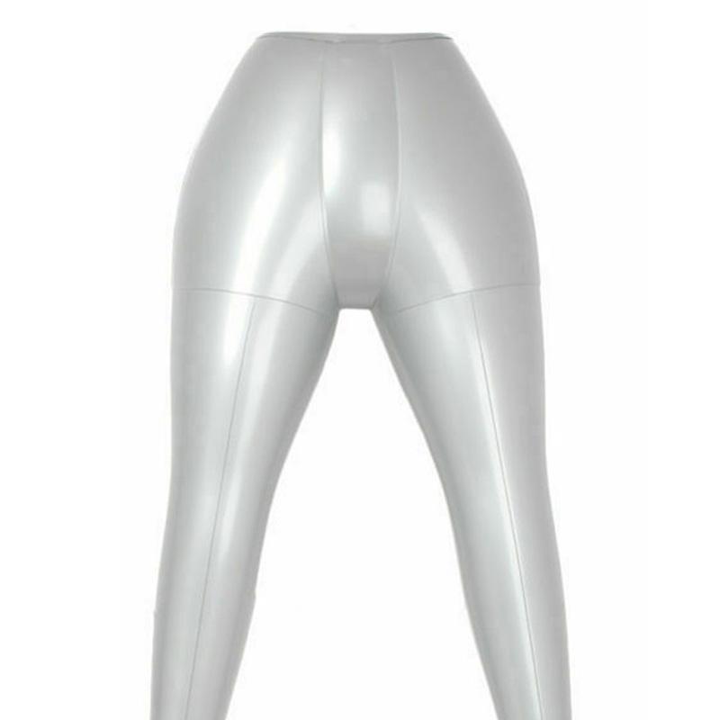Female Legs Model Pants Underwear Inflatable Mannequin Silver Replacement
