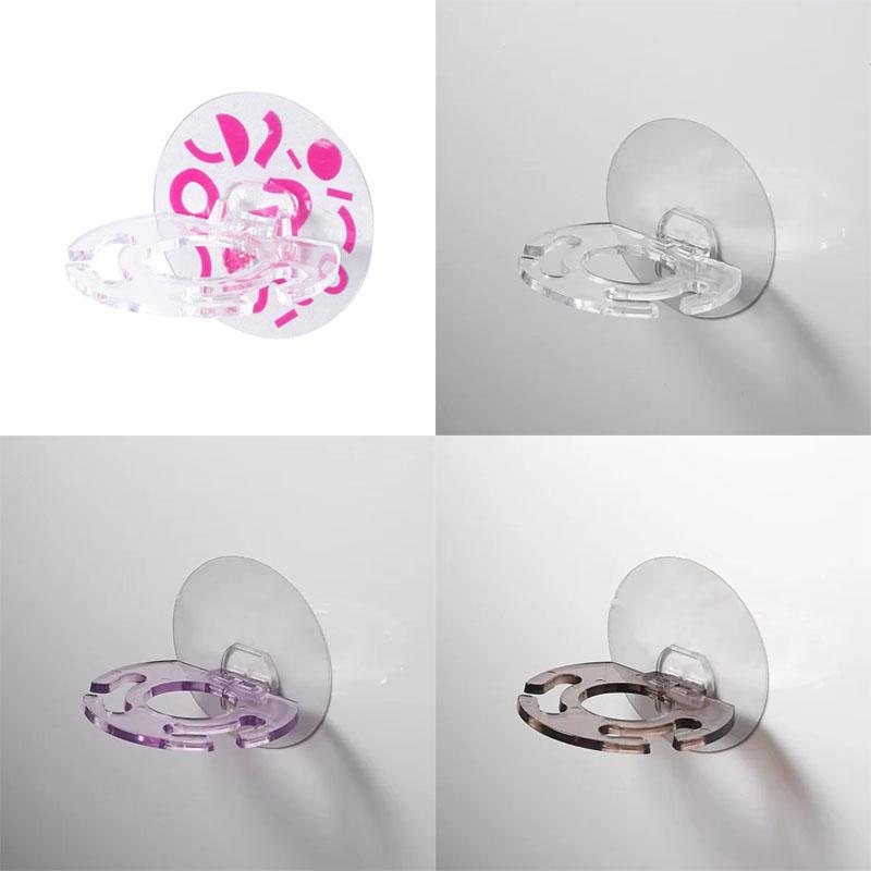 1/4Pcs Home Toothbrush Holder Rack Durable Material Reusable Carrying Holder Suitable For Bathroom Decoration