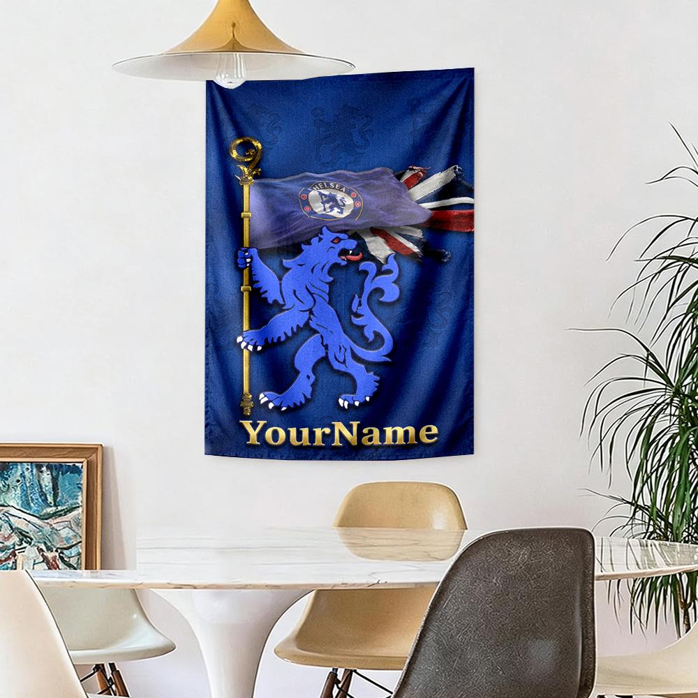Chelsea Custom Your Name Wall Decor Tapestry Art For Pet Memorial Birthdaywedding Party Backdrop Family Gift