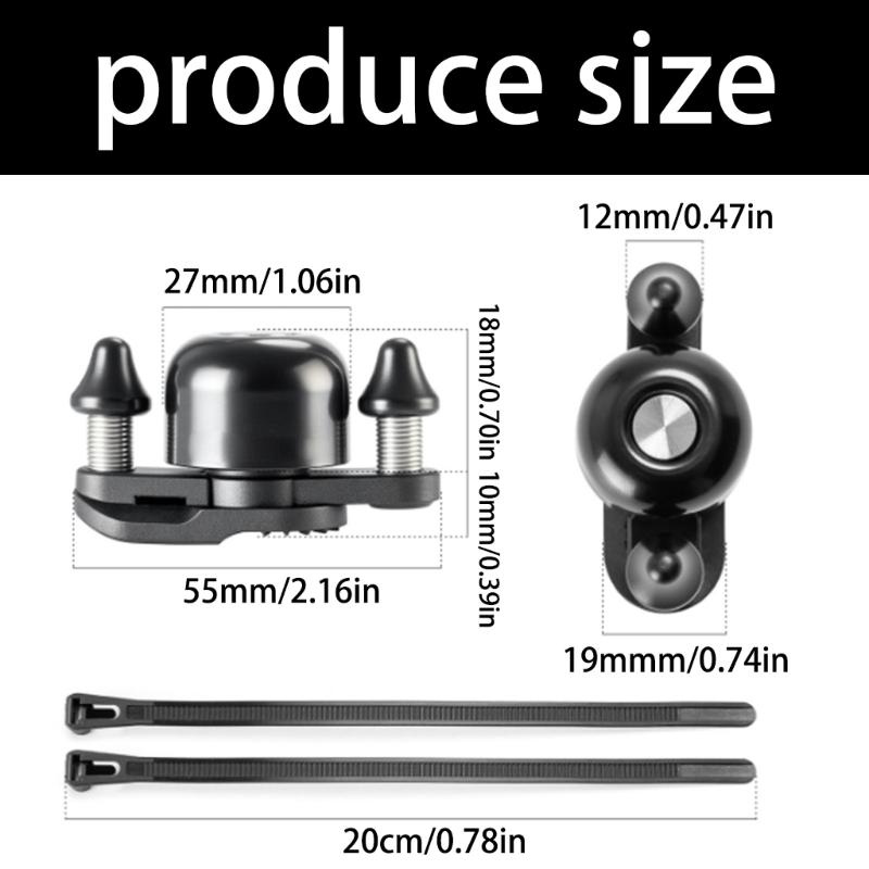 Child Alloys Bike Horn High Decibels Bicycles Alarm Horn Safe Bicycles Horn for Mountain Bikes Scooters Tricycles