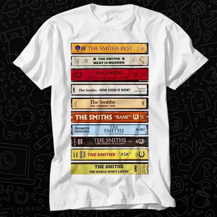 The Smiths Альбомы Рейтинг Мясо - это Убийство Королева Мертва Кассета Футболка 447 XL