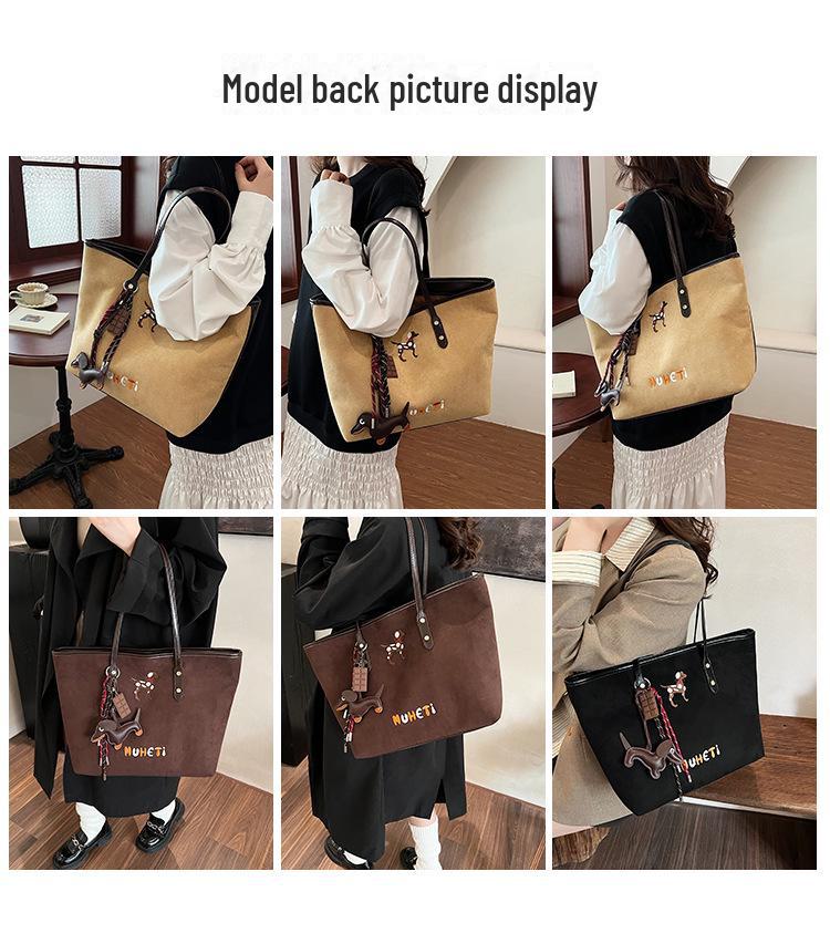 Women's 2025 Small Commuter Tote - Stylish Shoulder Bag for College Students