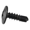100pcs Black Self Tapping Screws Carbon Steel Self-Tapping Screws Fast Phillips Head