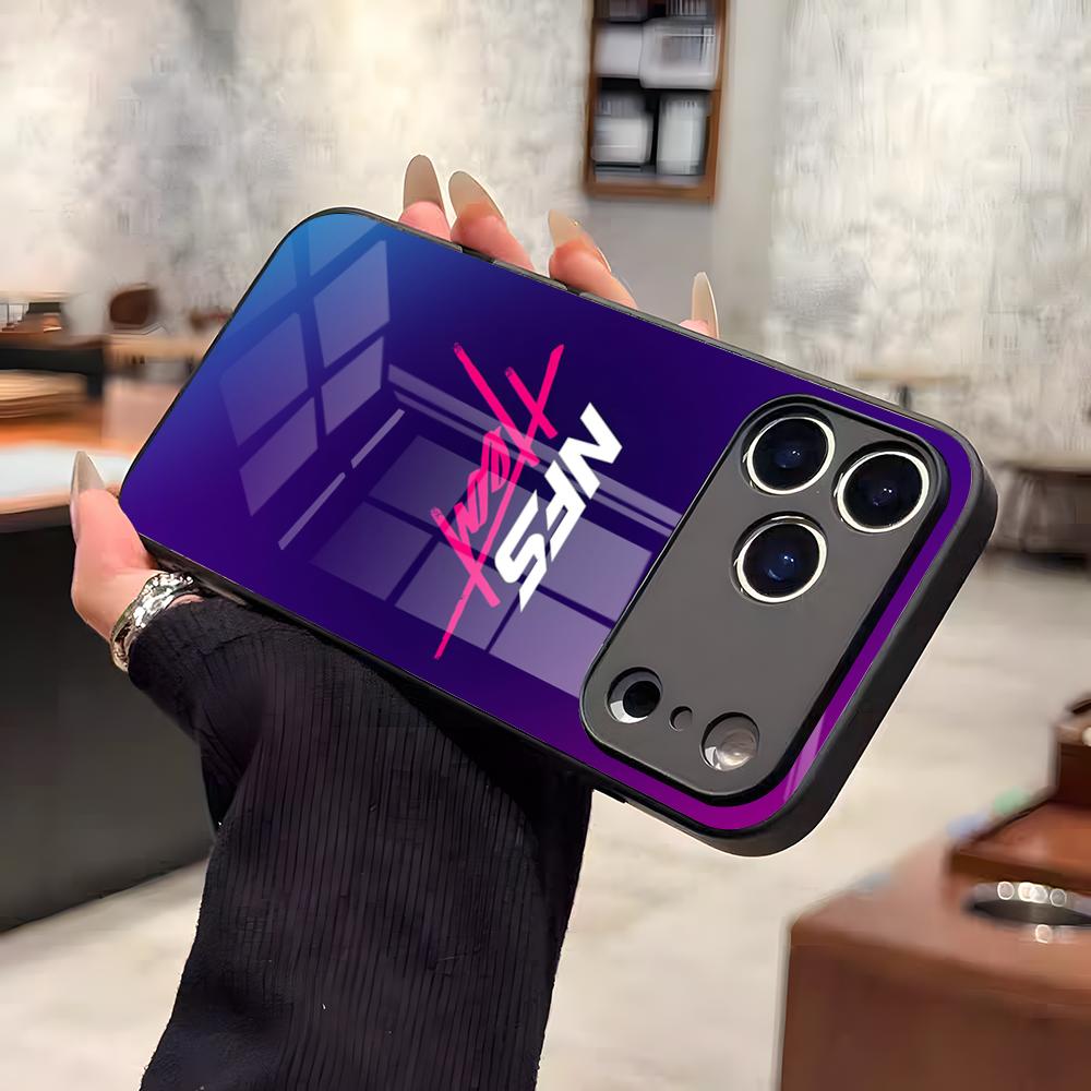 Need For Speed Phone Case For IPhone 17 Air 16 E Pro Max 15 14 13 Mini 12 Pro 11 Max Plus Black Glass Cover