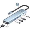"5-in-1 USB 3.0 Multi-Port Hub Notebook Converter"