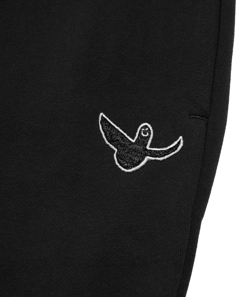 MARK GONZALES Angel Wappen String Sweatpants - Black