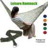 Mesh Single Person Travel Beach Garden Camping Camping Supplies Hanging Bed Hammock Swing Chair