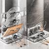 Stainless Steel 304 Pot Lid Holder Wall Mounted Rustproof Cutting Board Storage Rack Space Saving Kitchen Organizer