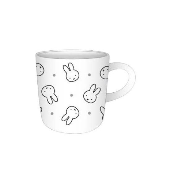 Marimo Craft Miffy Basic Series Openwork x H95mm Mug, All-Over Print, Approx. 80 (DBM-2706)