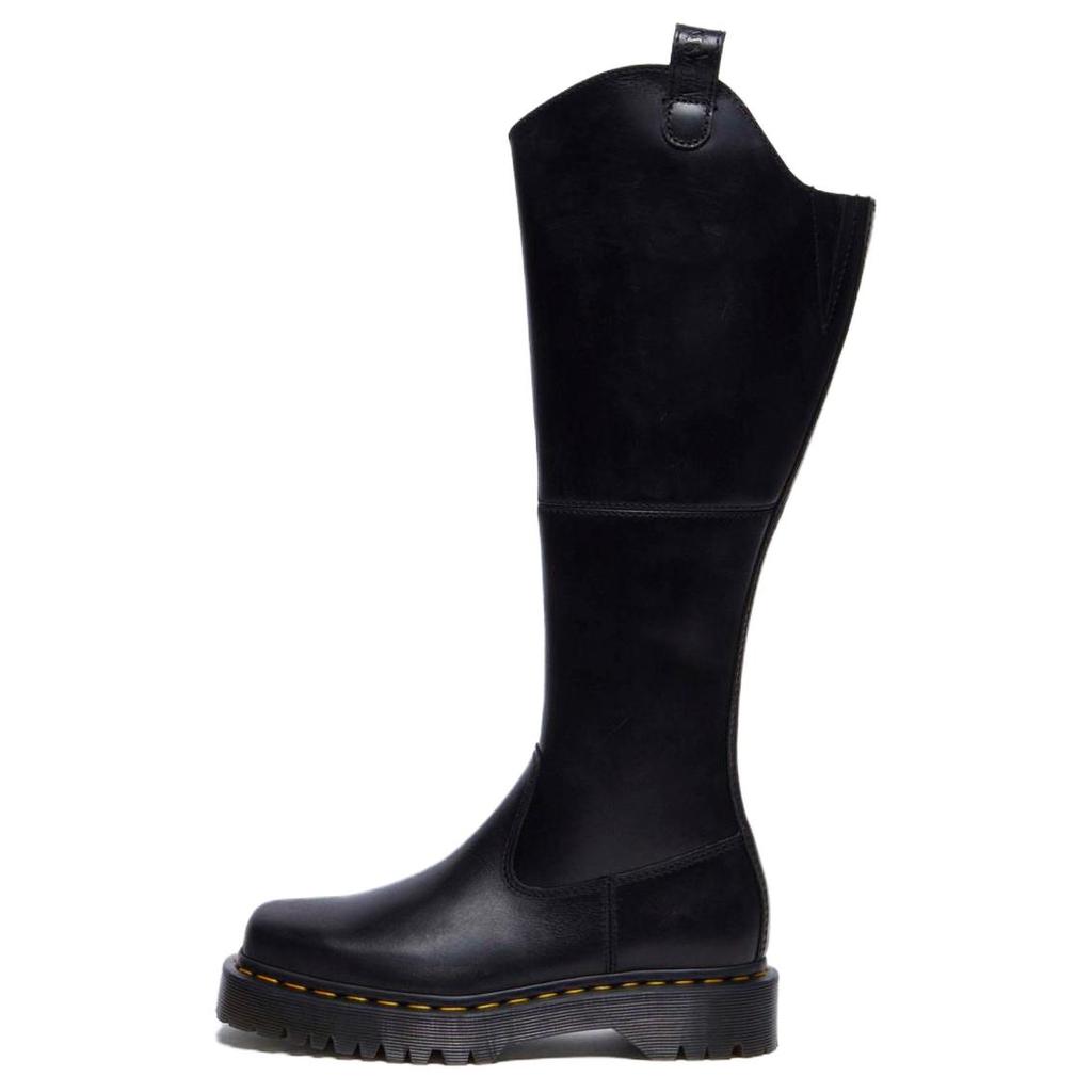 Dr. Martens Amaayah Kožené Módní Vysoké Boty Dámské boty Černé 31947001