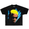 Vintage Dennis Rodman Graphic T-Shirt NBA Legend 90s Streetwear Retro Hip Hop Te