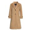 Women's Lapel Mid-Length Wool Coat