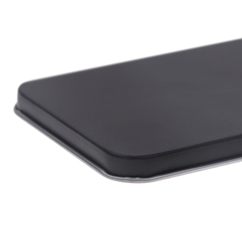 Scatola di latta portatile vuota per acquerelli 36/40 scomparti Mini tavolozza per acquerelli Vassoio per pittura da viaggio Materiali artistici
